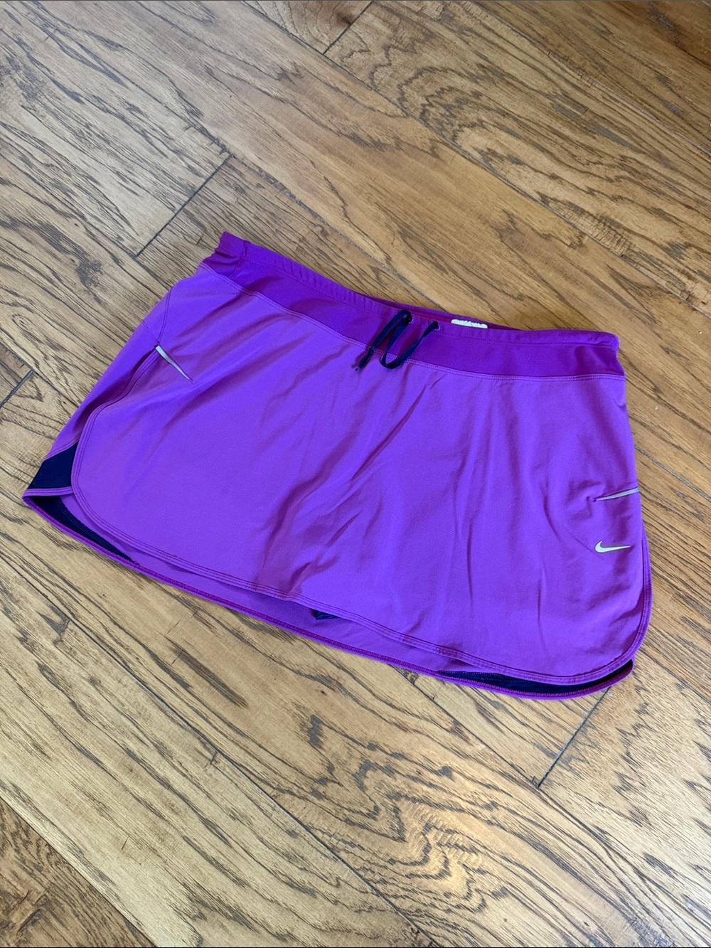 Nike Women's Purple Athletic Skort with Built-in Shorts